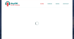Desktop Screenshot of hayfm.de
