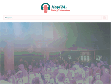 Tablet Screenshot of hayfm.de